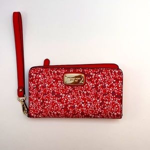 Michael Kors DK Sangria IPhone X / XS wristlet